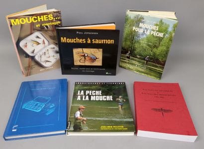 [Pêche]. Un ensemble de 6 volumes sur la...