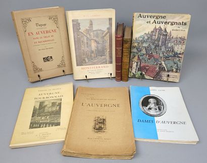 [Auvergne]. Un ensemble de 8 volumes:
1/...