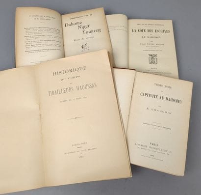 [Afrique]. Lot de 4 ouvrages 19éme sur le...