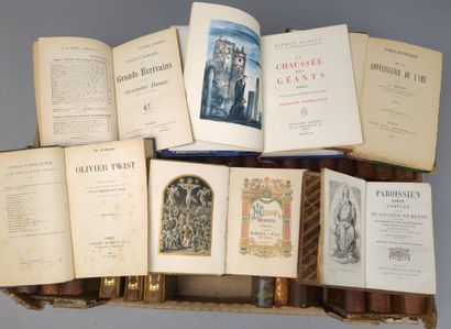 [Littérature]. Un ensemble de 37 volumes...