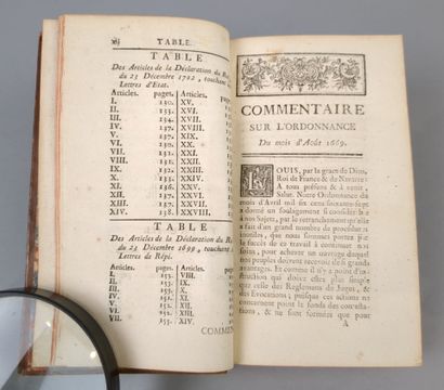 [Droit]. [JOUSSE (Daniel)]. Nouveau Commentaire...