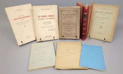 [Savoie]. Un ensemble de 8 volumes ou plaquettes:

1/...