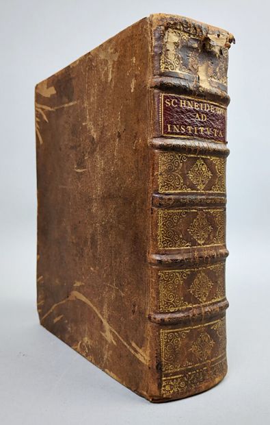 [Droit]. SCHNEIDEWEIN (Johann). Joannis Schneidewini...