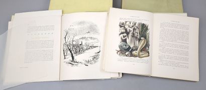 [Illustrés modernes]. Réunion de 6 volumes...
