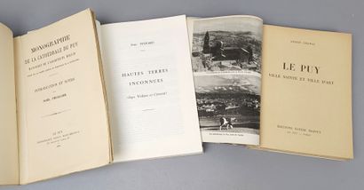 [Haute-Loire] [Velay]. Réunion de 9 volumes...