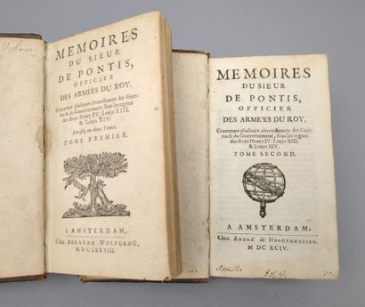 [PONTIS (Louis, de)]. Mémoires du Sieur de...