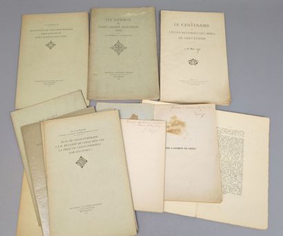 [Forez]. Réunion de 11 plaquettes rares:
1/...