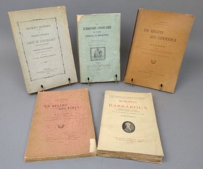[Révolution Française]. Réunion de 4 ouvrages...