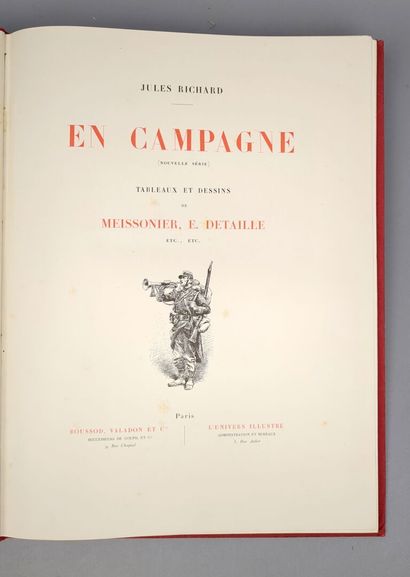 RICHARD(Jules). En Campagne. Tableaux et...