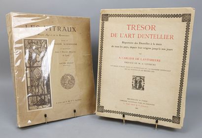 Lot de 2 importants ouvrages sur les beaux-arts:

1/(Lyonnais)....