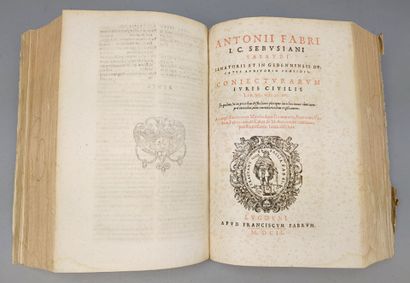 [Droit] [Savoie] (Antoine Favre) Antonii...
