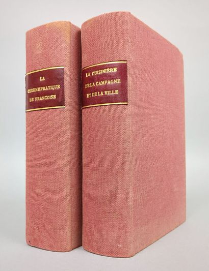 [Cuisine]. Un ensemble de 2 volumes reliés:

1/...