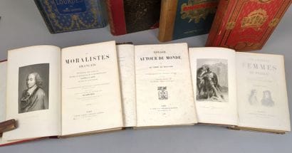 Un ensemble de 7 volumes in-4 illustrés et...