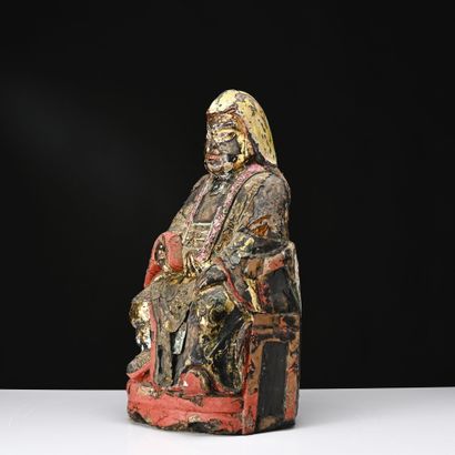 Chine du Sud, Vietnam, début XXe siècle 
Sculpture...