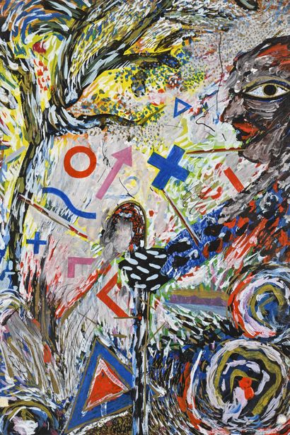 Joël HUBAUT (Né en 1947) 

Sans titre

Acrylique...