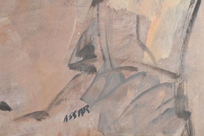 Nasser ASSAR (1928-2011)
Portrait de la femme...