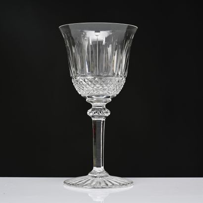 Saint Louis, modèle Tommy
Service de verres...