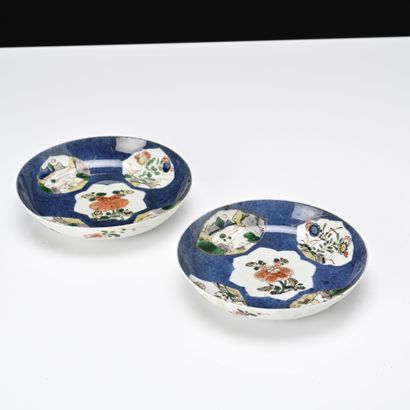 Chine, époque Kangxi (1661-1722)
Paire de...