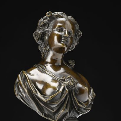 Ecole française 19ème siècle
Buste de femme...