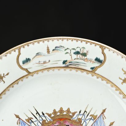 Compagnie des Indes XVIIIe siècle, 
Important...