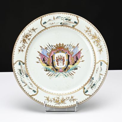 Compagnie des Indes XVIIIe siècle, 
Important...