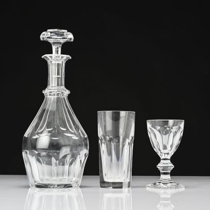 SAINT LOUIS
Partie de service de verres en...