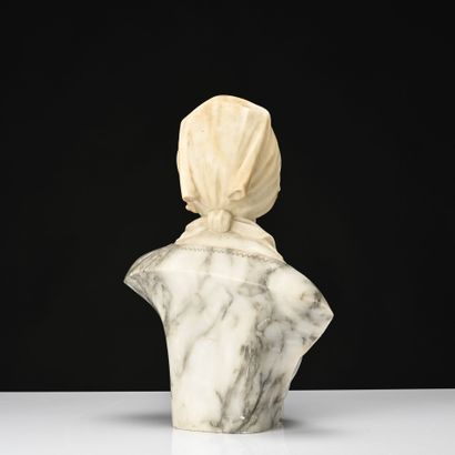 Gugliermo PUGI (1850-1915)
Buste de femme...