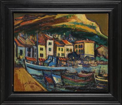Jean-Yves BLECON (1939)
Le port de Cassis
Signée...
