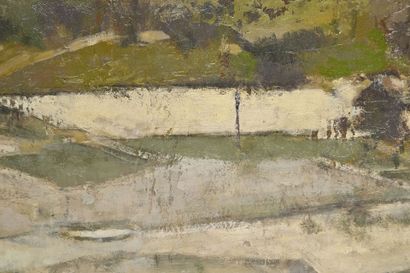 Teruhisa YAMANOBE (1956)
Les champs VIII
Huile...