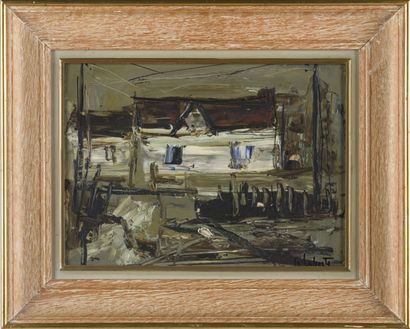 Georges LAPORTE (1926-2000)
Maison
Huile...