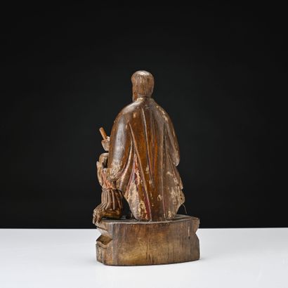Saint ROCH, sujet en bois sculpté
19ème siècle
H:...
