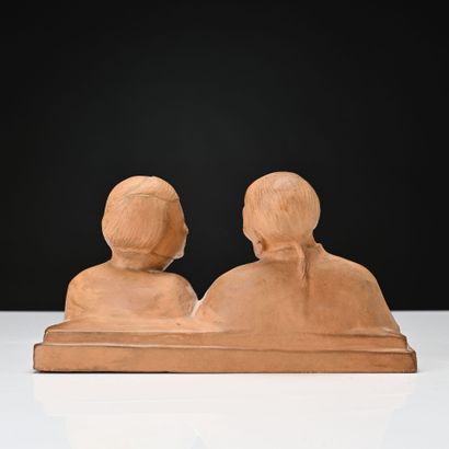 Gaston HAUCHECORNE (1880-1945)
Couple de...