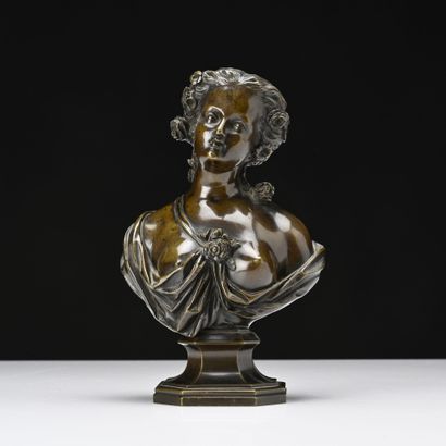 Ecole française 19ème siècle
Buste de femme...
