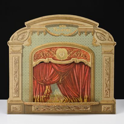Mon théâtre, Scène de théâtre pour marionnettes...
