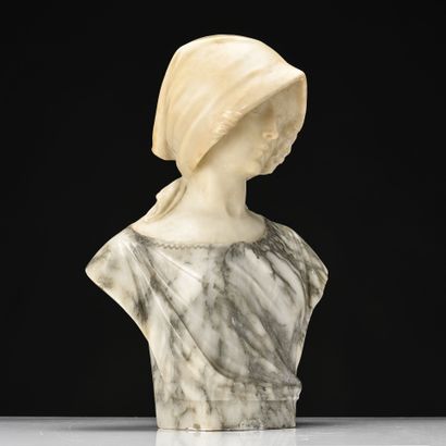 Gugliermo PUGI (1850-1915)
Buste de femme...