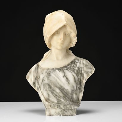Gugliermo PUGI (1850-1915)
Buste de femme...