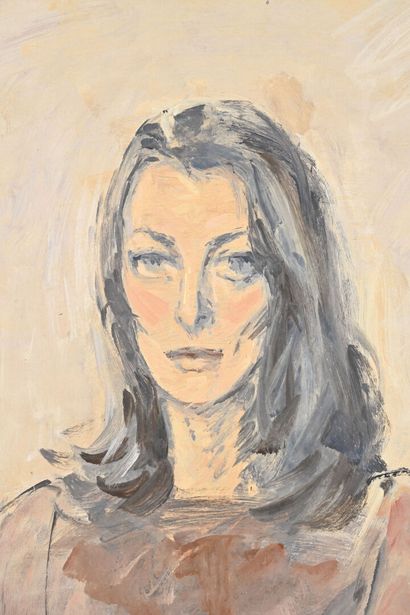 Nasser ASSAR (1928-2011)
Portrait de la femme...