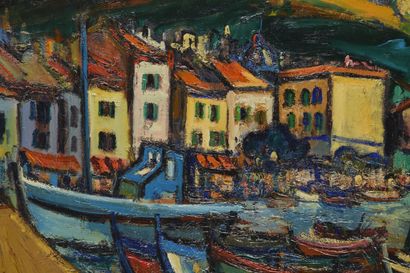 Jean-Yves BLECON (1939)
Le port de Cassis
Signée...