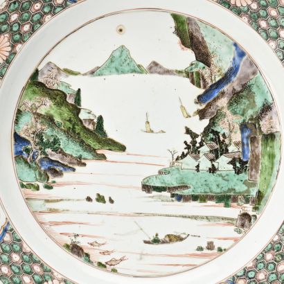 Chine, époque Kangxi (1661-1722)
Plat creux...