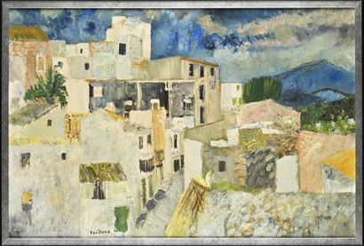 Guy BARDONE (1927-2015)
Ibiza avant l'orage...