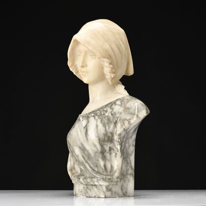 Gugliermo PUGI (1850-1915)
Buste de femme...