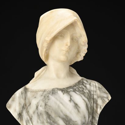 Gugliermo PUGI (1850-1915)
Buste de femme...