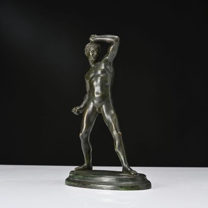 D'après l'Antique 
Pugiliste
Epreuve en bronze...