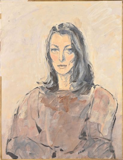 Nasser ASSAR (1928-2011)
Portrait de la femme...