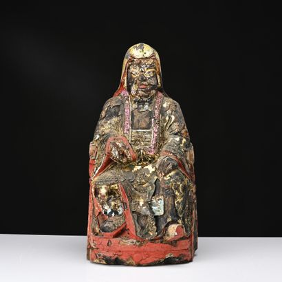Chine du Sud, Vietnam, début XXe siècle 
Sculpture...