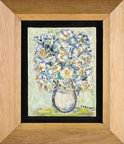 André COTAVOZ (1922-2012)
Bouquet blanc et...