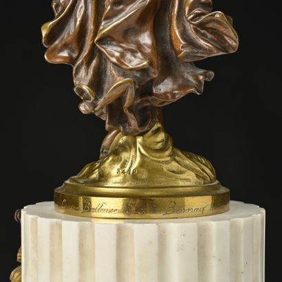 D'après Albert Ernest CARRIER BELLEUSE (1824-1887)
Pendule...