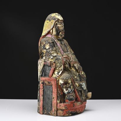 Chine du Sud, Vietnam, début XXe siècle 
Sculpture...