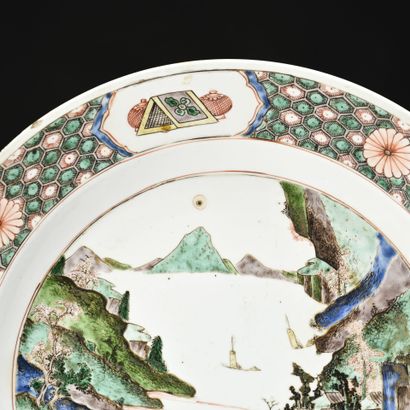 Chine, époque Kangxi (1661-1722)
Plat creux...