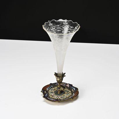Vase en bronze cloisonné
Epoque Napoléon...